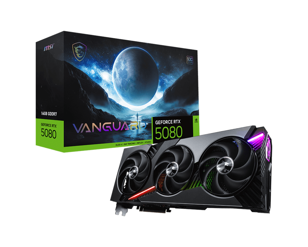 GeForce RTX 5080 16G VANGUARD SOC | Karty graficzne