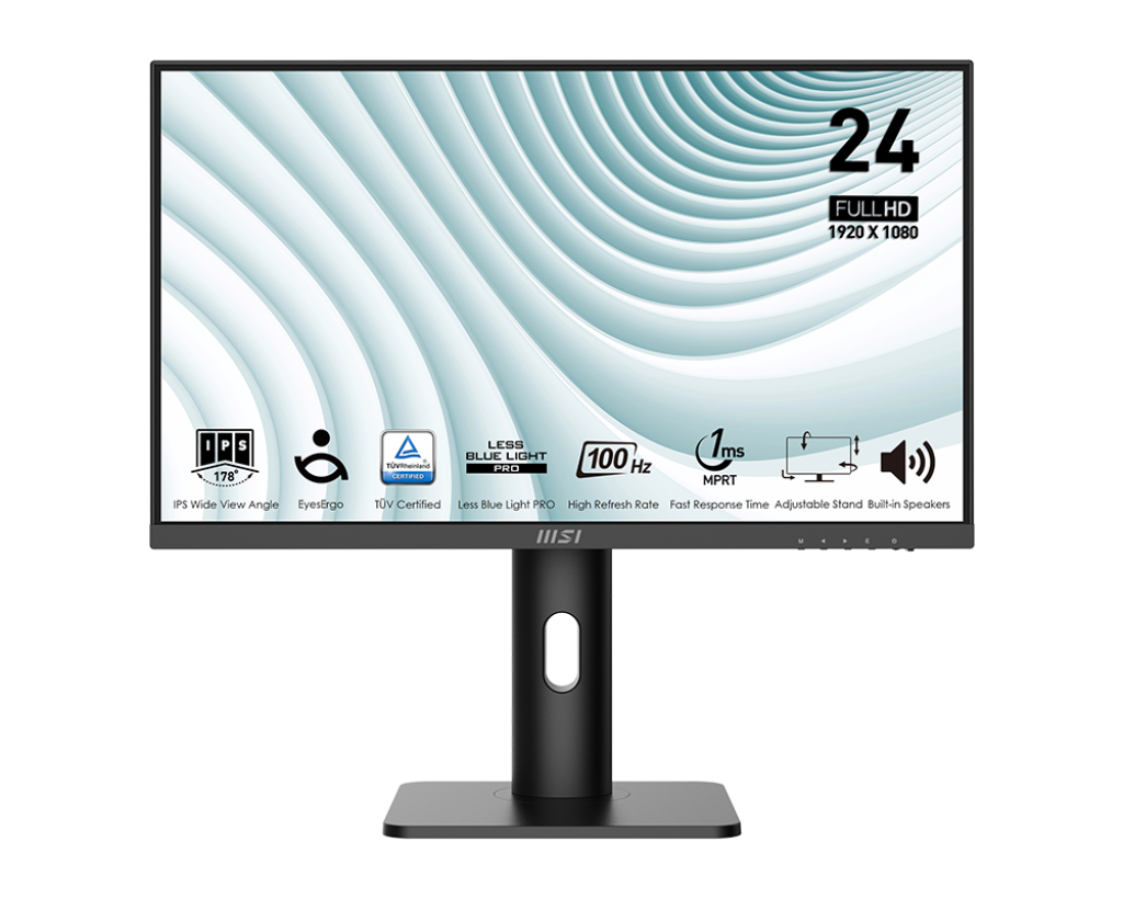 MSI PRO MP243XP – Pracuj Wygodniej, Patrz Lepiej