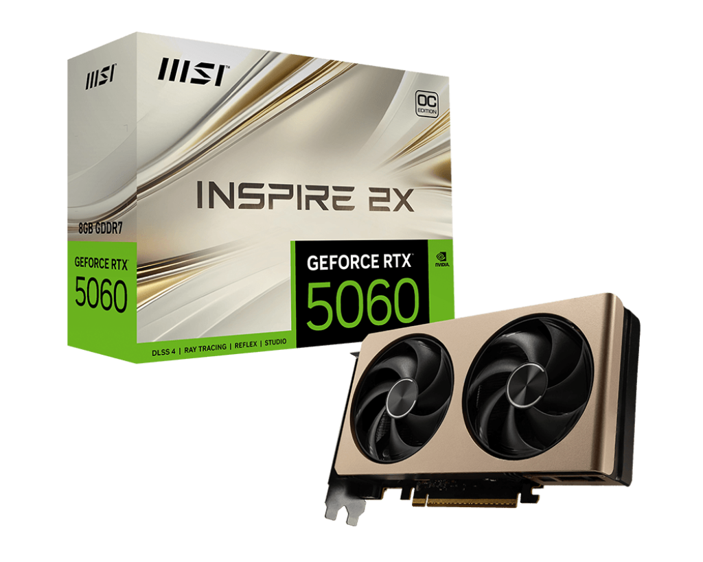 GeForce RTX 5060 8G INSPIRE 2X OC | Karty graficzne