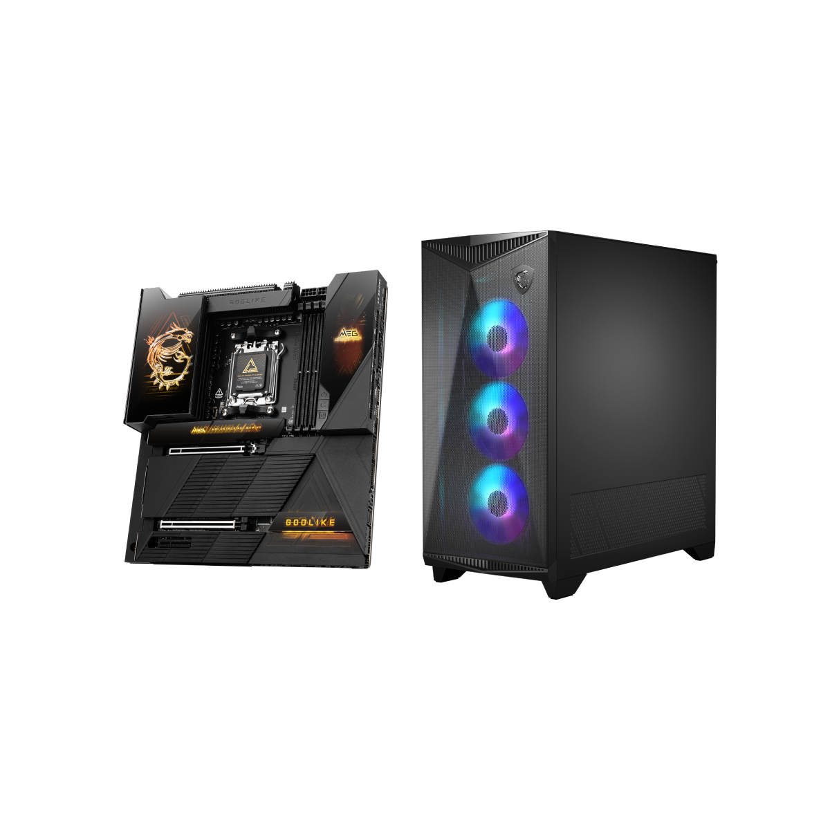 Podstawowy zestaw komponentów - Płyta główna + Obudowy