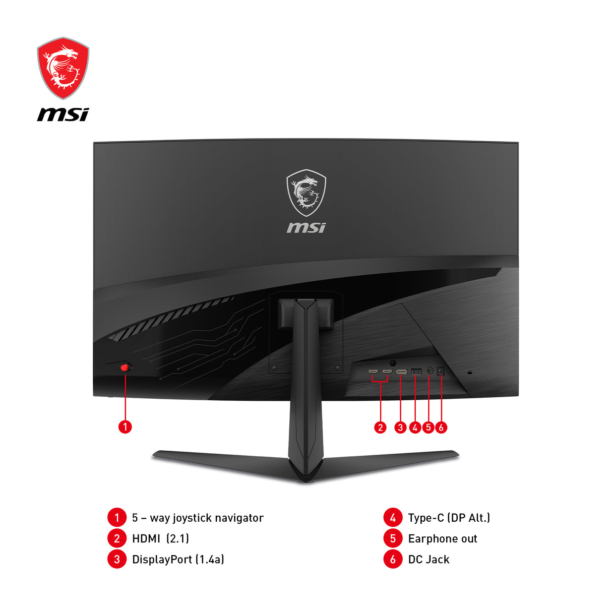 G321CU | MSI Monitory Gamingowe