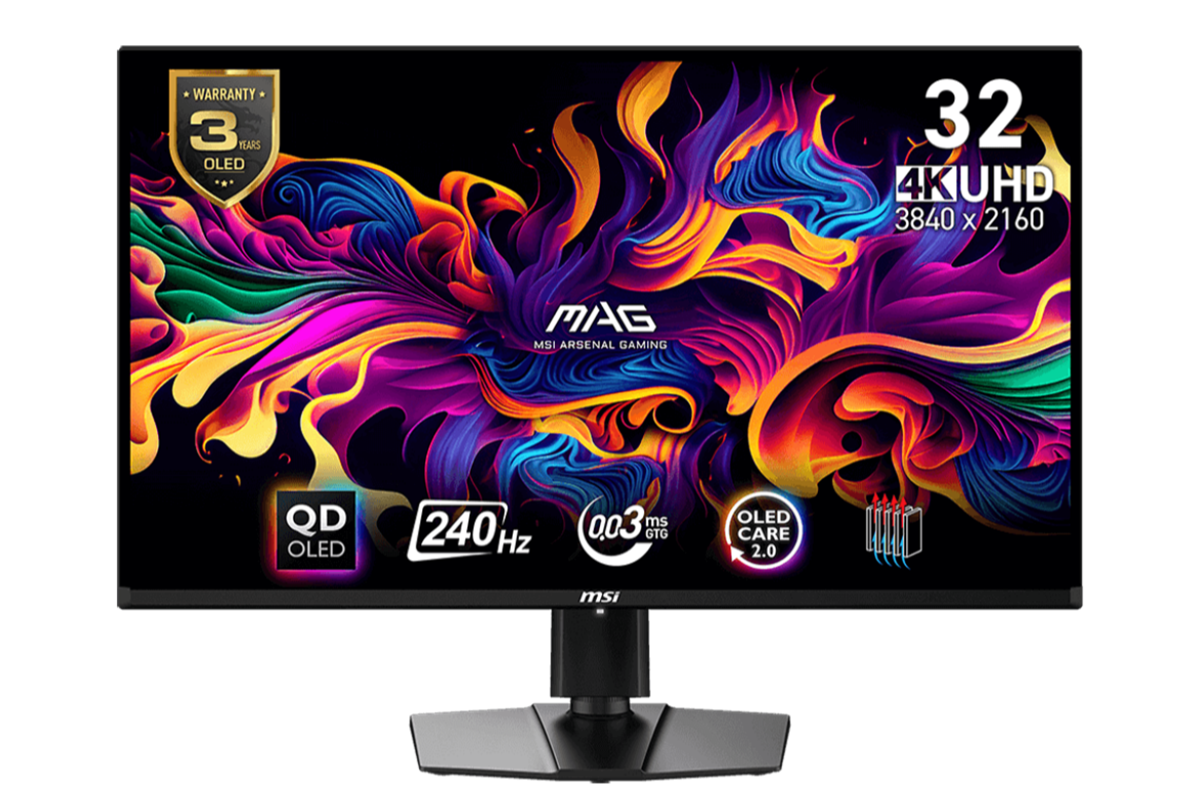 MAG 321UPX QD-OLED | MSI Monitory Gamingowe