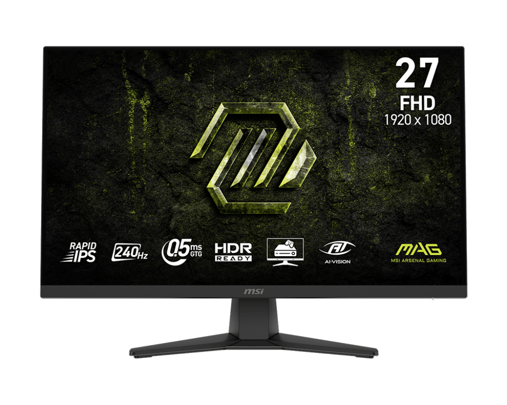 MSI MAG 272PF X24 | 27 cali | FHD | 240 Hz | Rapid IPS | MSI Monitory Gamingowe