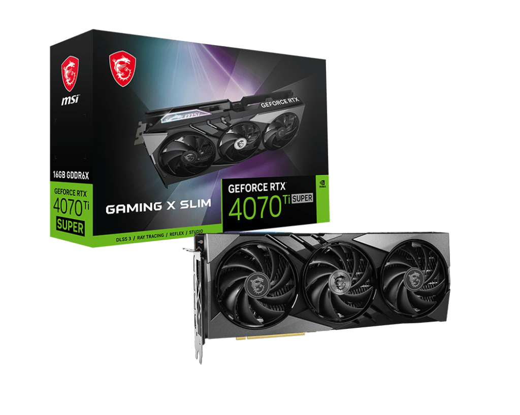 GeForce RTX 4070 Ti SUPER 16G GAMING X SLIM