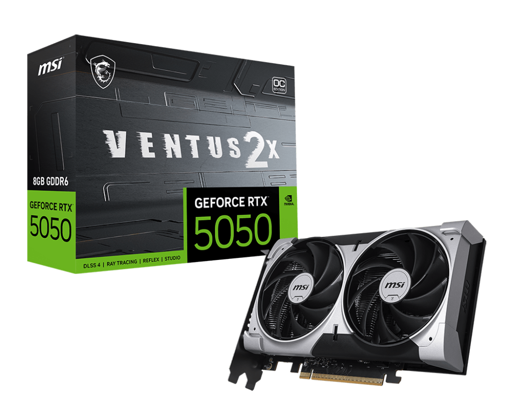 GeForce RTX 5050 8G VENTUS 2X OC | Karty graficzne