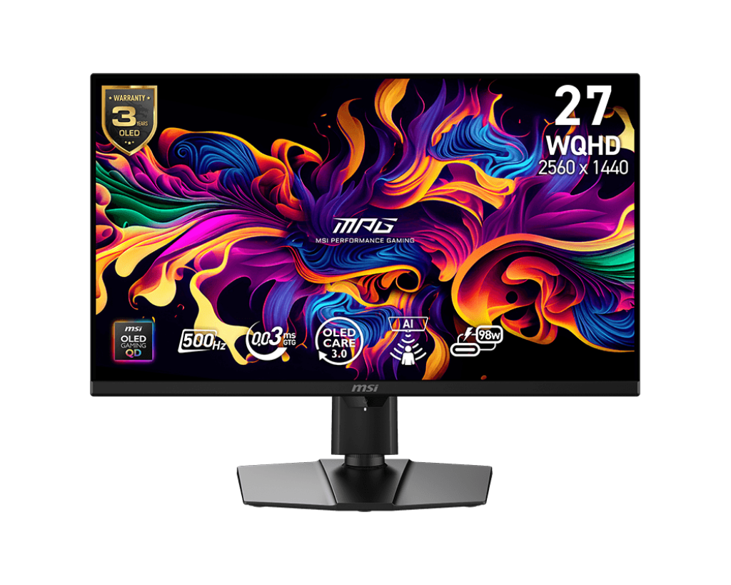 MPG 271QR QD-OLED X50 | MSI Monitory Gamingowe