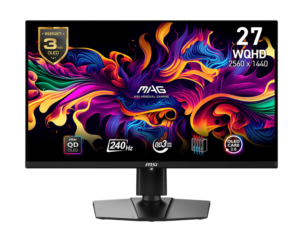 MAG 271QPX QD-OLED E2 | MSI Monitory Gamingowe