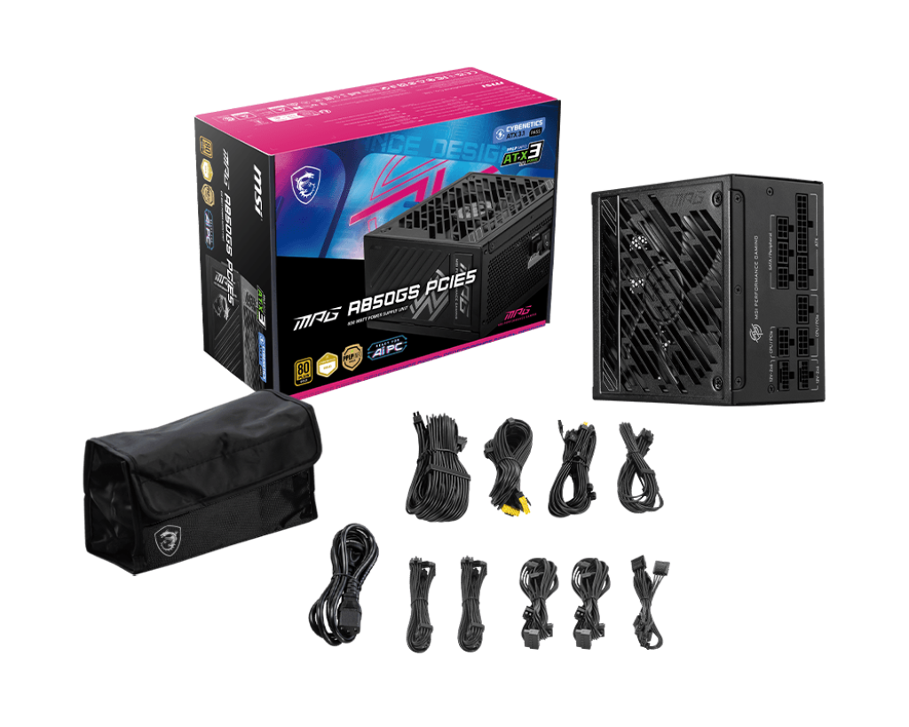 Zasilacz MPG A850GS PCIE5