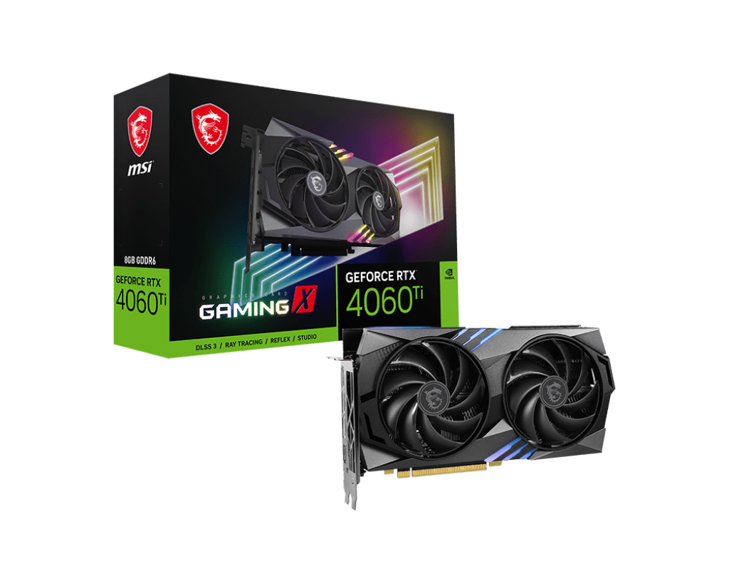 MSI GeForce RTX 4060 Ti　8GB GeForce RTX 4060 Ti GAMING X 8G – Sklep online MSI