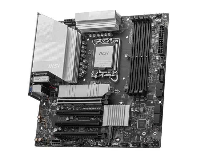 MSI PRO B860M-A WIFI – Płyta główna mATX LGA1851 Wi-Fi 7
