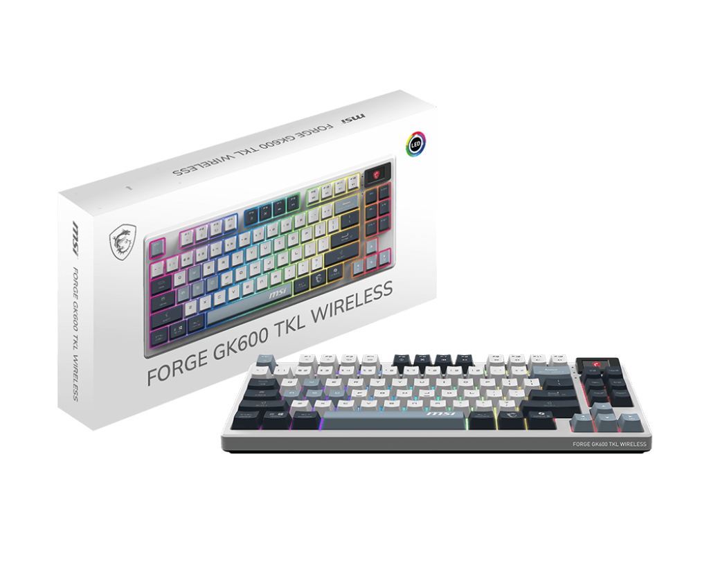 FORGE GK600 TKL W SKY US | Klawiatury Gamingowe