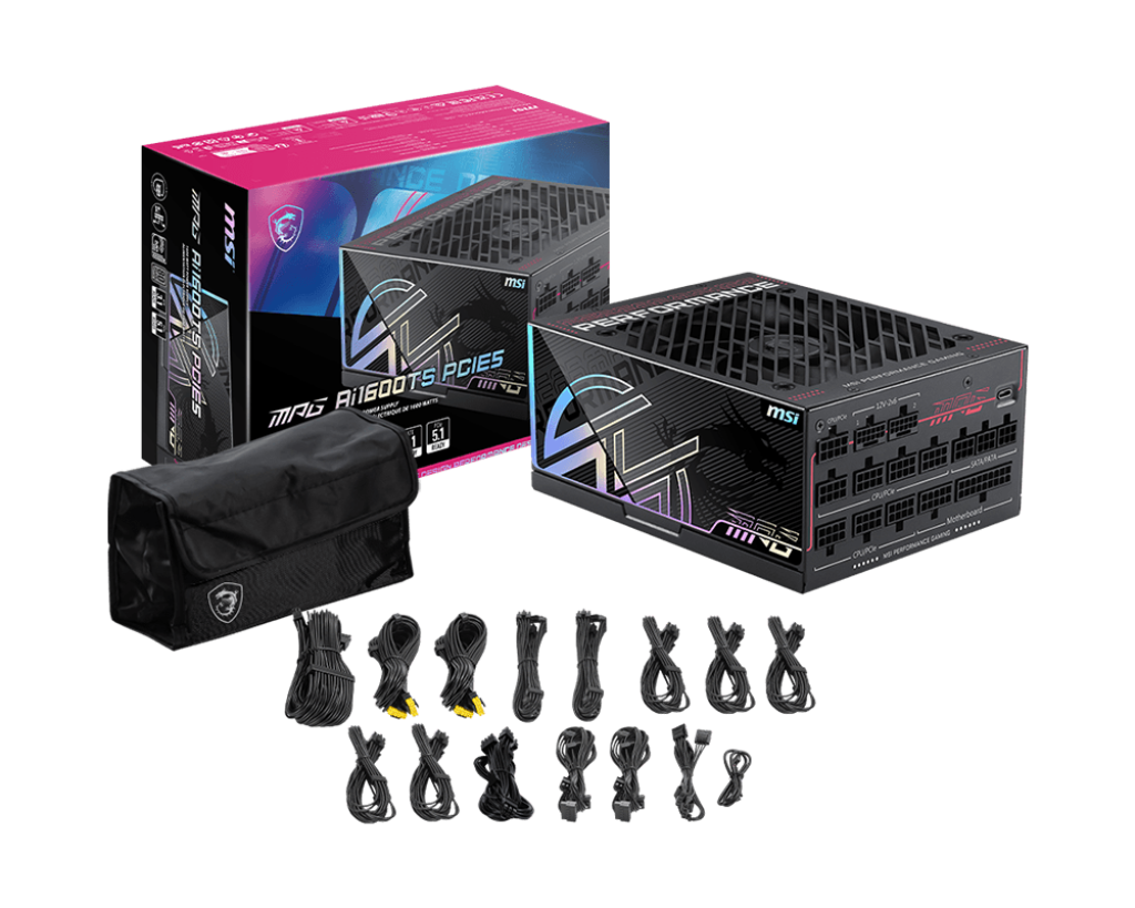 Zasilacz MPG Ai1600TS PCIE5