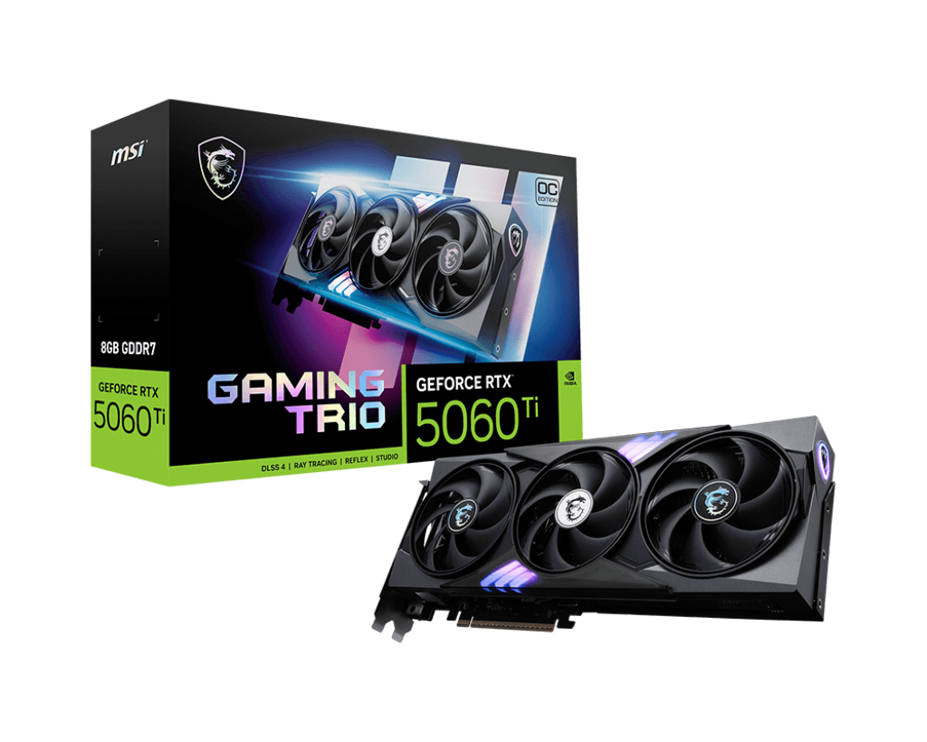 GeForce RTX 5060 Ti 8G GAMING TRIO OC | Karty graficzne