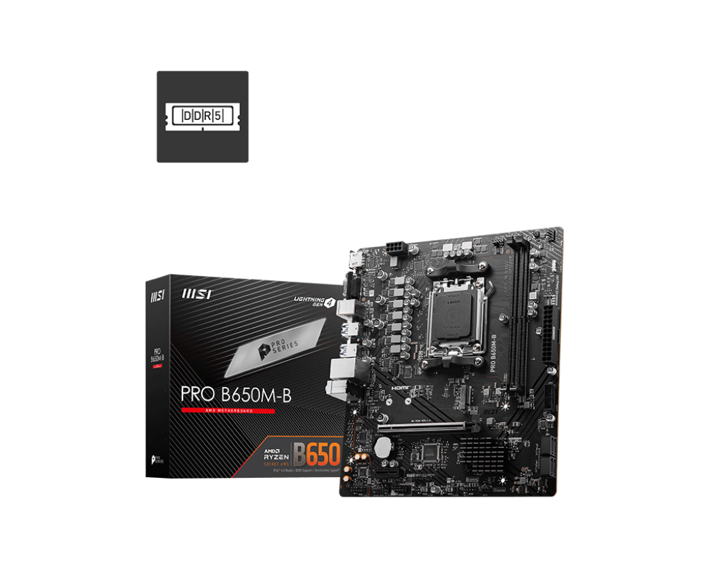 MSI PRO B650M-B – Stabilna Baza Twojego Zestawu