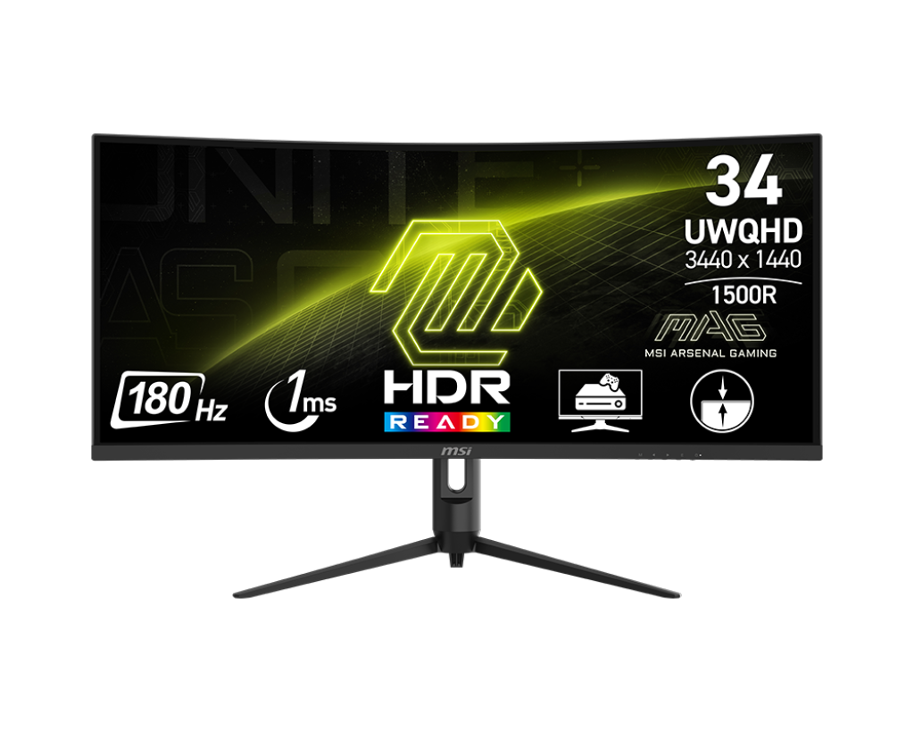 MAG 342CQR E2 | MSI Monitory Gamingowe