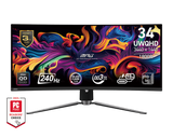 MPG 341CQPX QD-OLED | 34 cale | UWQHD | 240 Hz | QD-OLED | MSI Monitory Gamingowe