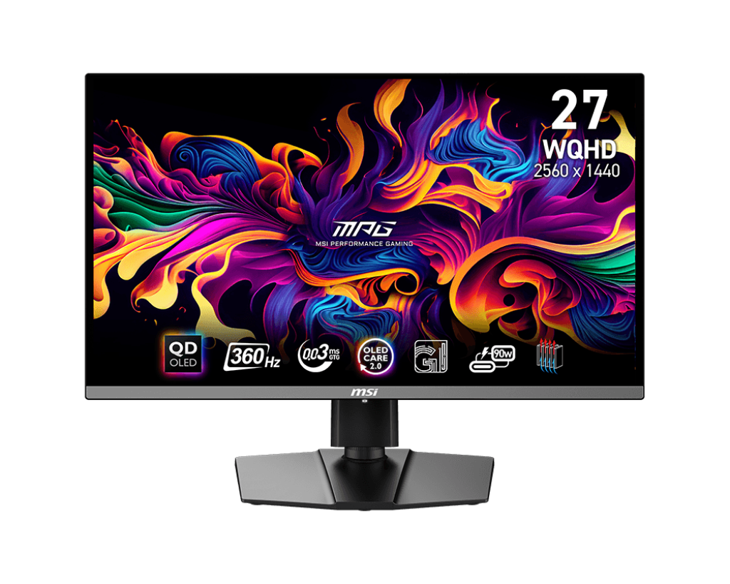 MPG 271QRX QD-OLED  |  MSI Monitory Gamingowe