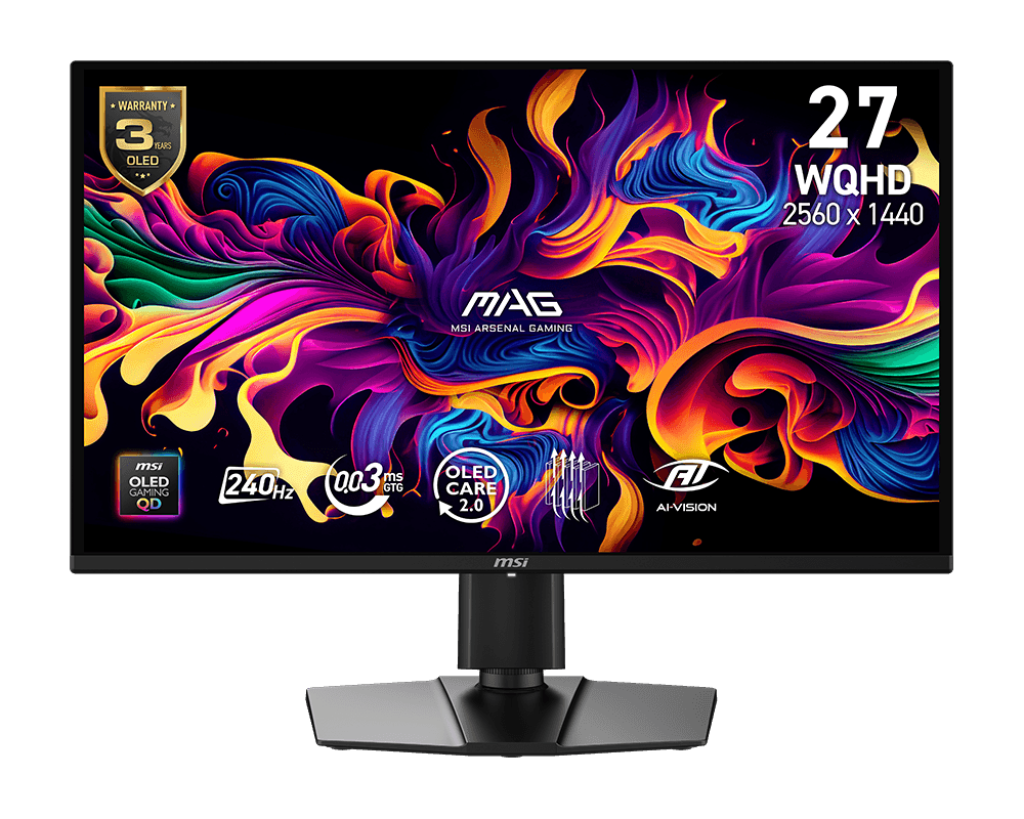MAG 274QP QD-OLED X24 | MSI Monitory Gamingowe