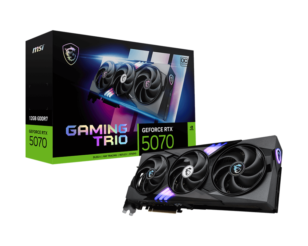 GeForce RTX 5070 12G GAMING TRIO OC | Karty graficzne
