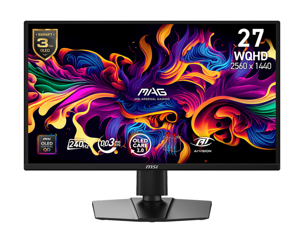 MAG 272QP QD-OLED X24 | MSI Monitory Gamingowe