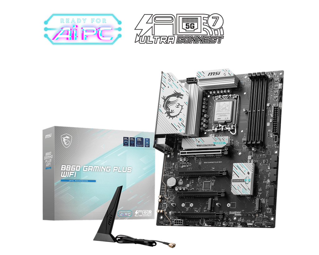 MSI B860 GAMING PLUS WIFI – Płyta główna ATX Intel nowej generacji