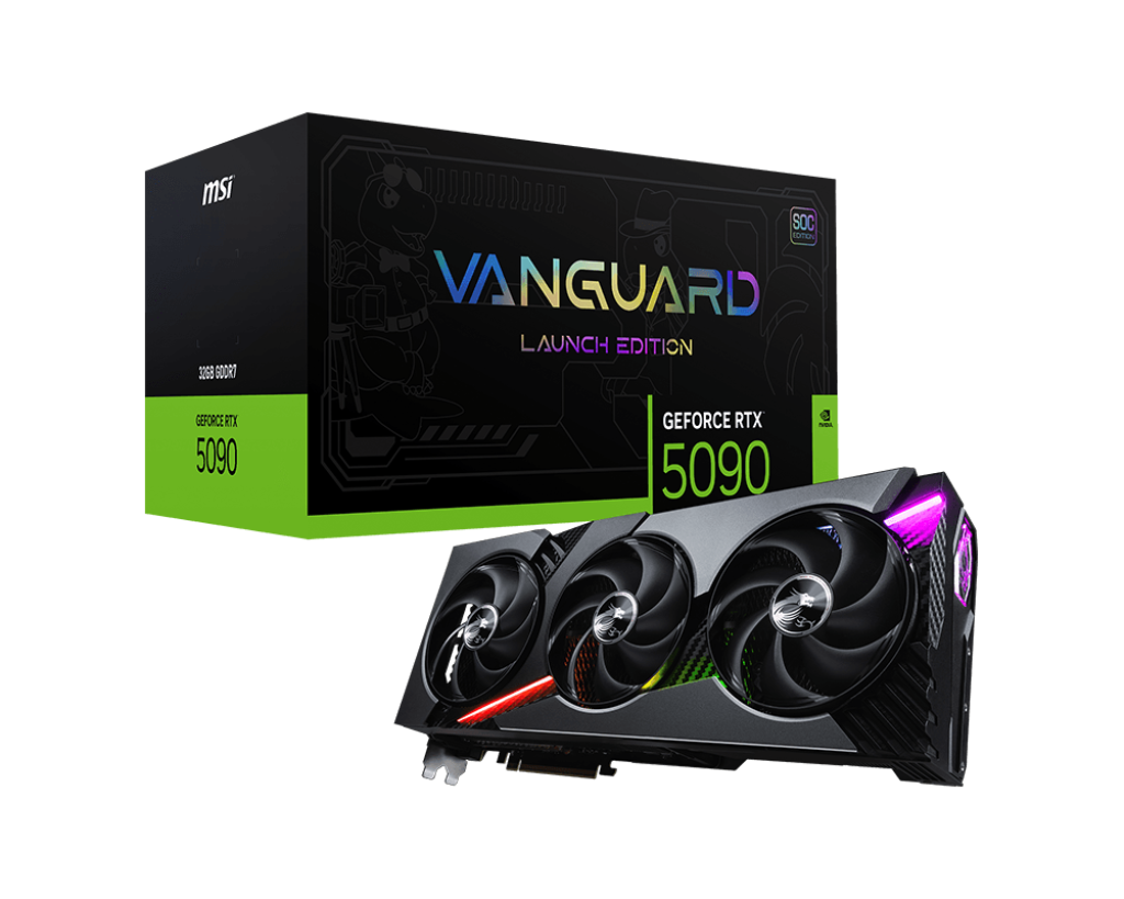 GeForce RTX 5090 32G VANGUARD SOC LAUNCH EDITION | Karty graficzne