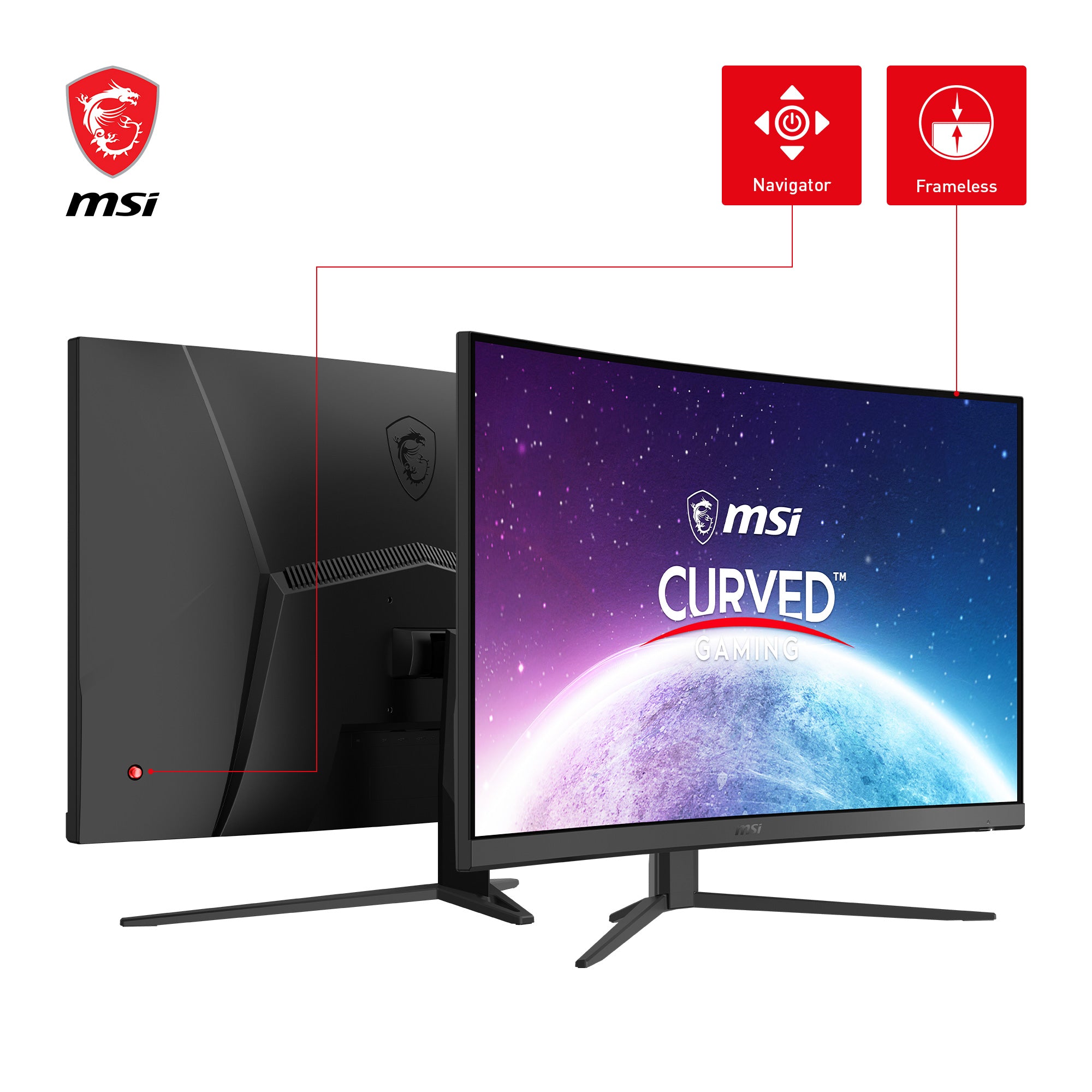 MSI 32 cale 250Hz FHD FreeSync Zakrzywiony Monitory gamingowy