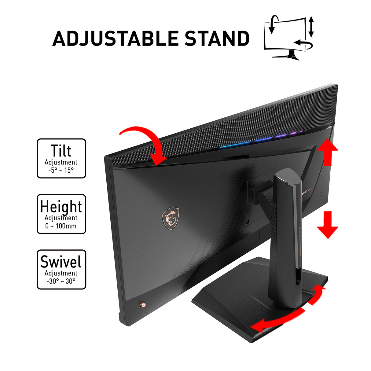 Optix MPG341QR | MSI Monitory Gamingowe