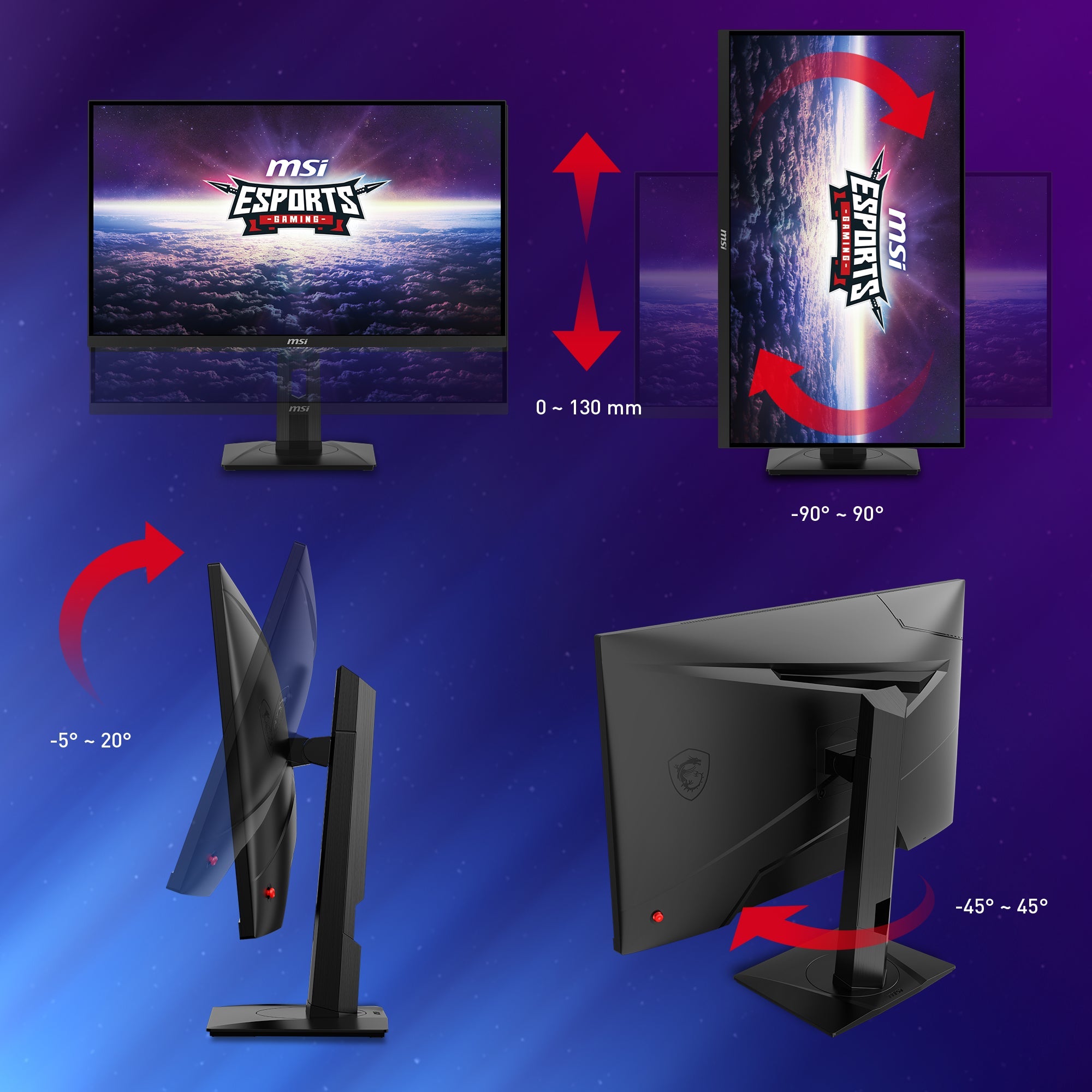 MSI 27 cale 170Hz WQHD Quantum Dot Monitory gamingowy