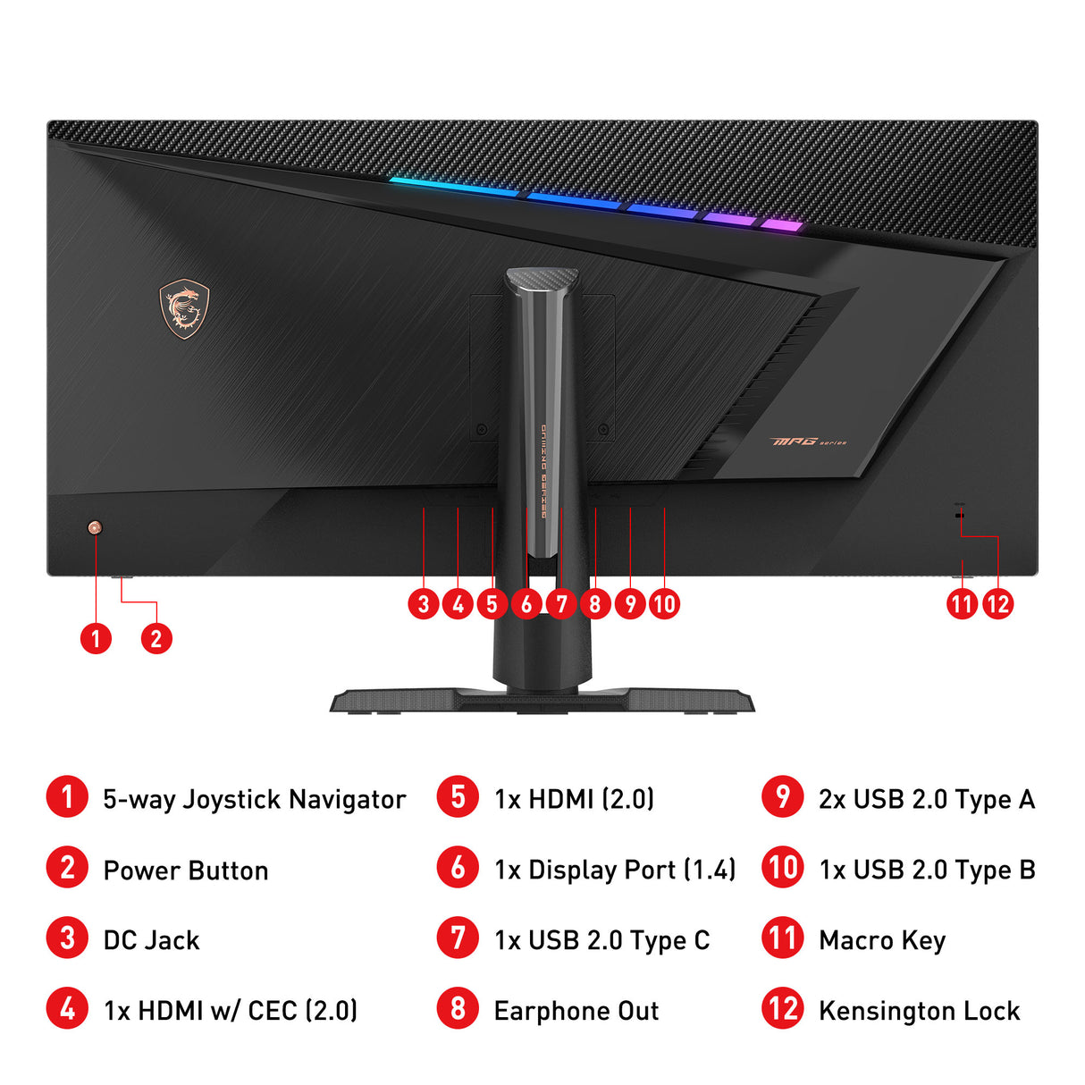 Optix MPG341QR | MSI Monitory Gamingowe