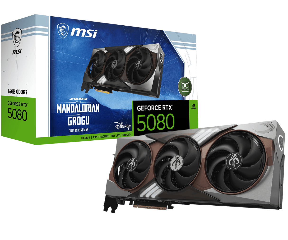 GeForce RTX 5080 16G The Mandalorian and Grogu Edition OC | Karty graficzne