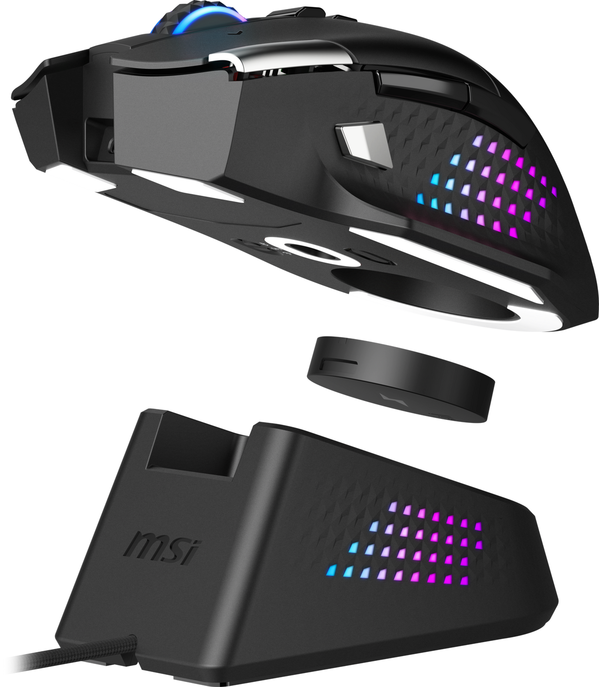 VERSA PRO W + MOUSE DOCK PRO | Mysz gamingowa