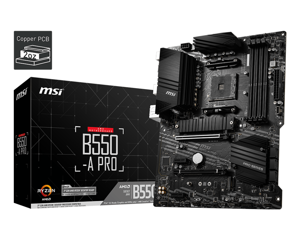 MSI B550-A PRO – Solidna Podstawa dla Twojego Zestawu
