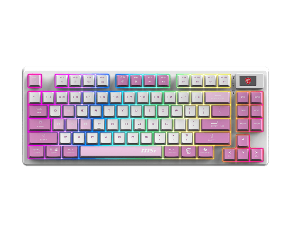 FORGE GK600 TKL W VIOLET US | Klawiatury Gamingowe
