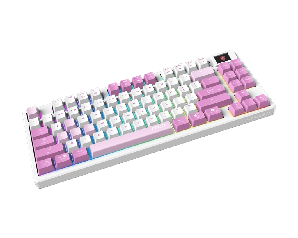FORGE GK600 TKL W VIOLET US | Klawiatury Gamingowe