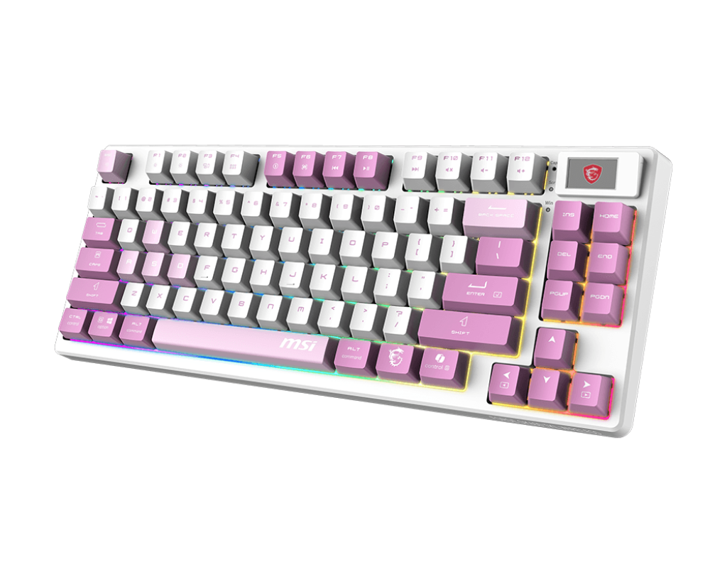 FORGE GK600 TKL W VIOLET US | Klawiatury Gamingowe