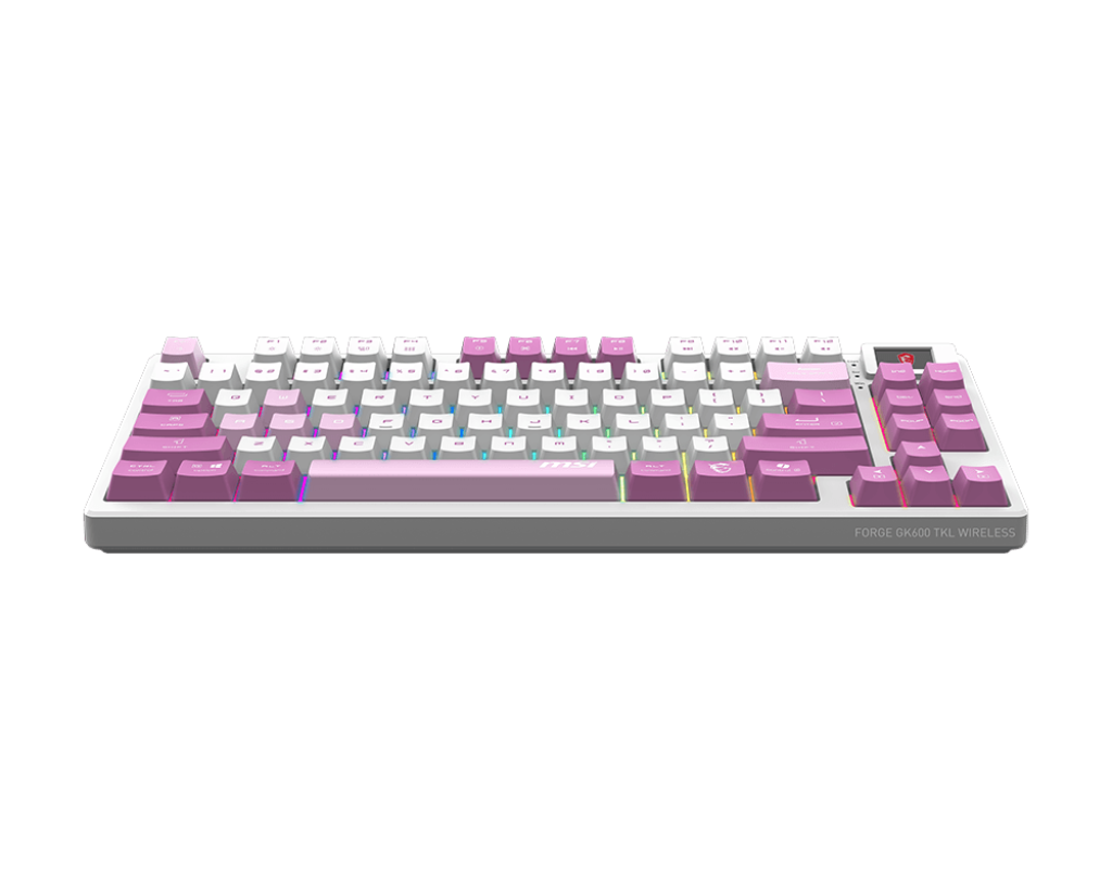 FORGE GK600 TKL W VIOLET US | Klawiatury Gamingowe