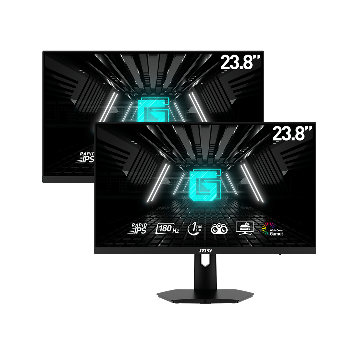 Pack 2 - G244F E2 | MSI Monitory Gamingowe