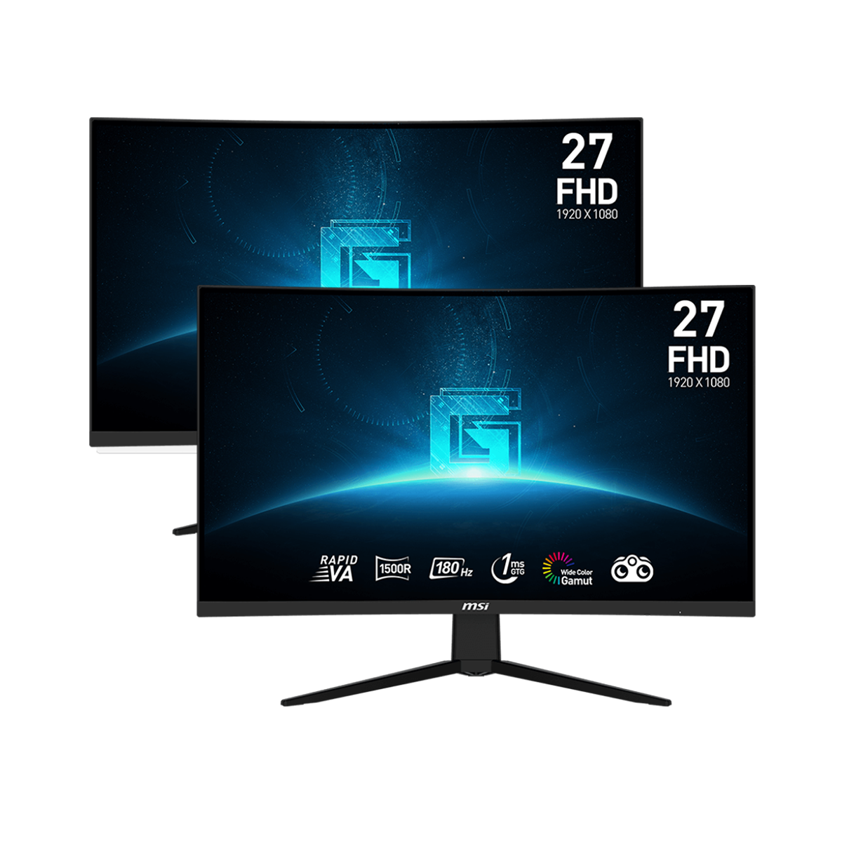 Pack 2 - G27C3F | MSI Monitory Gamingowe