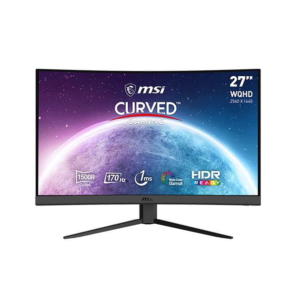 MSI 27 cale 170Hz WQHD FreeSync Premium zakrzywiony Monitory