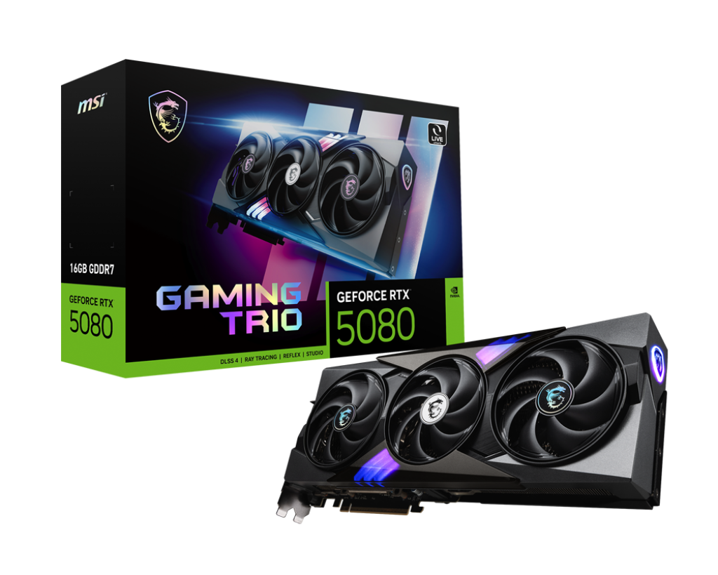 GeForce RTX 5080 16G GAMING TRIO | Karty graficzne