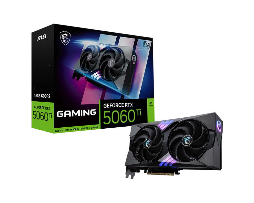 【未使用】GeForce RTX 5060 Ti 16GB GeForce RTX 5060 Ti 16G GAMING OC | Karty graficzne – Sklep online