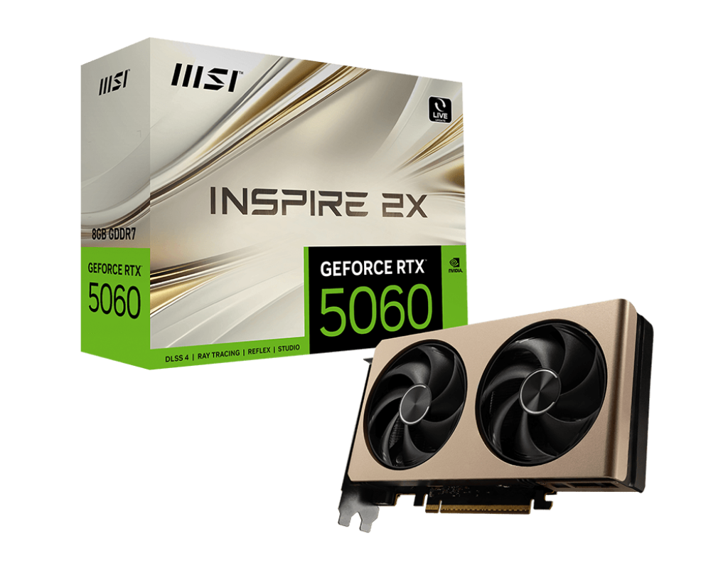GeForce RTX 5060 8G INSPIRE 2X | Karty graficzne