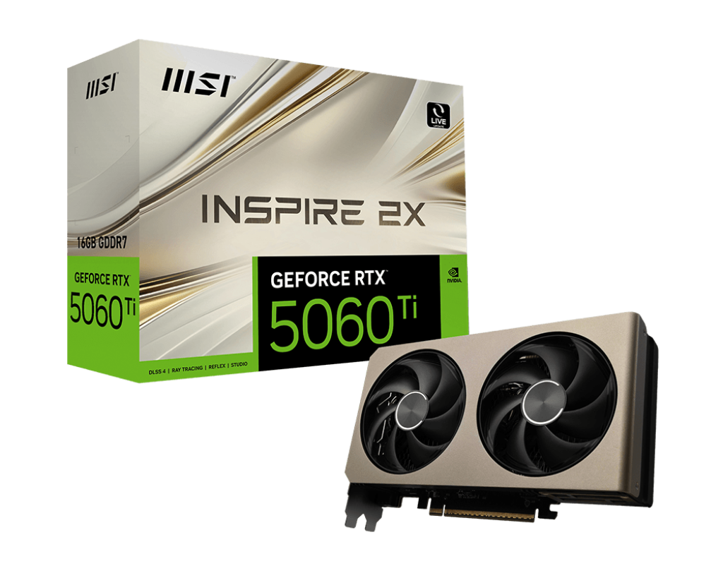 GeForce RTX 5060 Ti 16G INSPIRE 2X | Karty graficzne