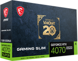 GeForce RTX 4070 SUPER 12G GAMING SLIM World of Warcraft EDITION