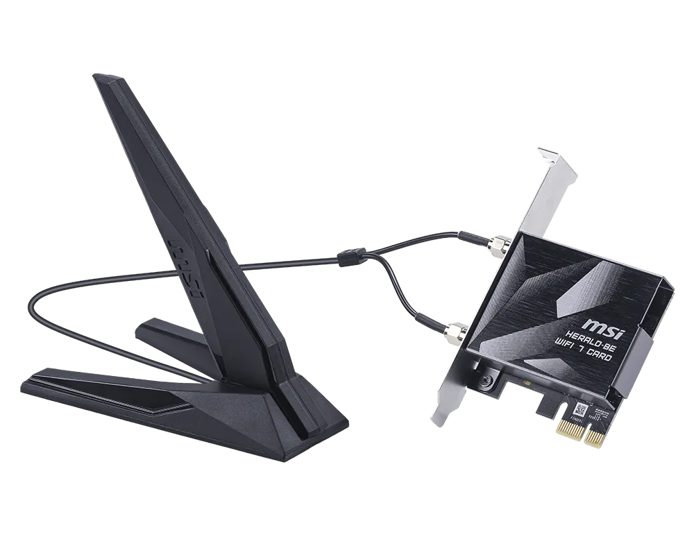 HERALD BE9400 WiFi 7 PCIe | Karty Sieciowe