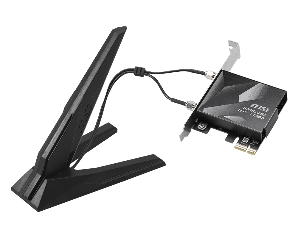 HERALD BE9400 WiFi 7 PCIe | Karty Sieciowe