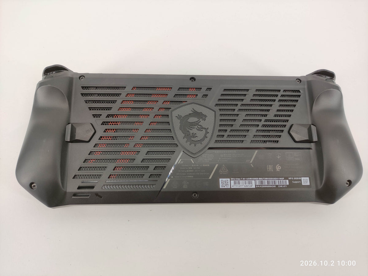 MSI Claw 7 AI+ A2VM-020ES Refurbished | Intel Arc 140V | 7" FHD 120Hz | Core Ultra 7 258V | 32GB | 512GB SSD | Win 11 Home | Konsola Handheld