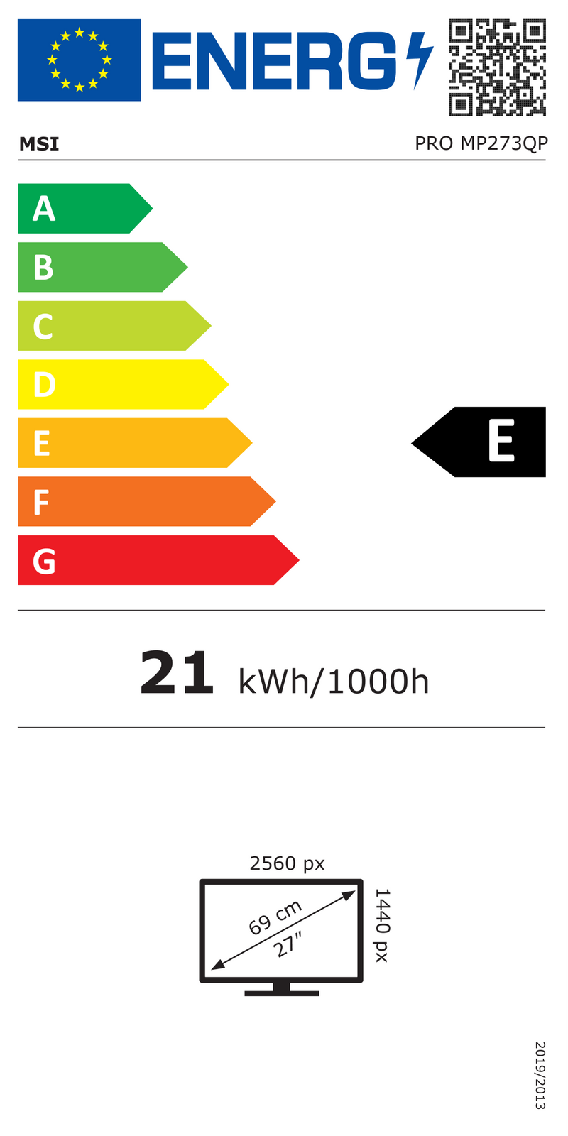 Energy Efficiency Label