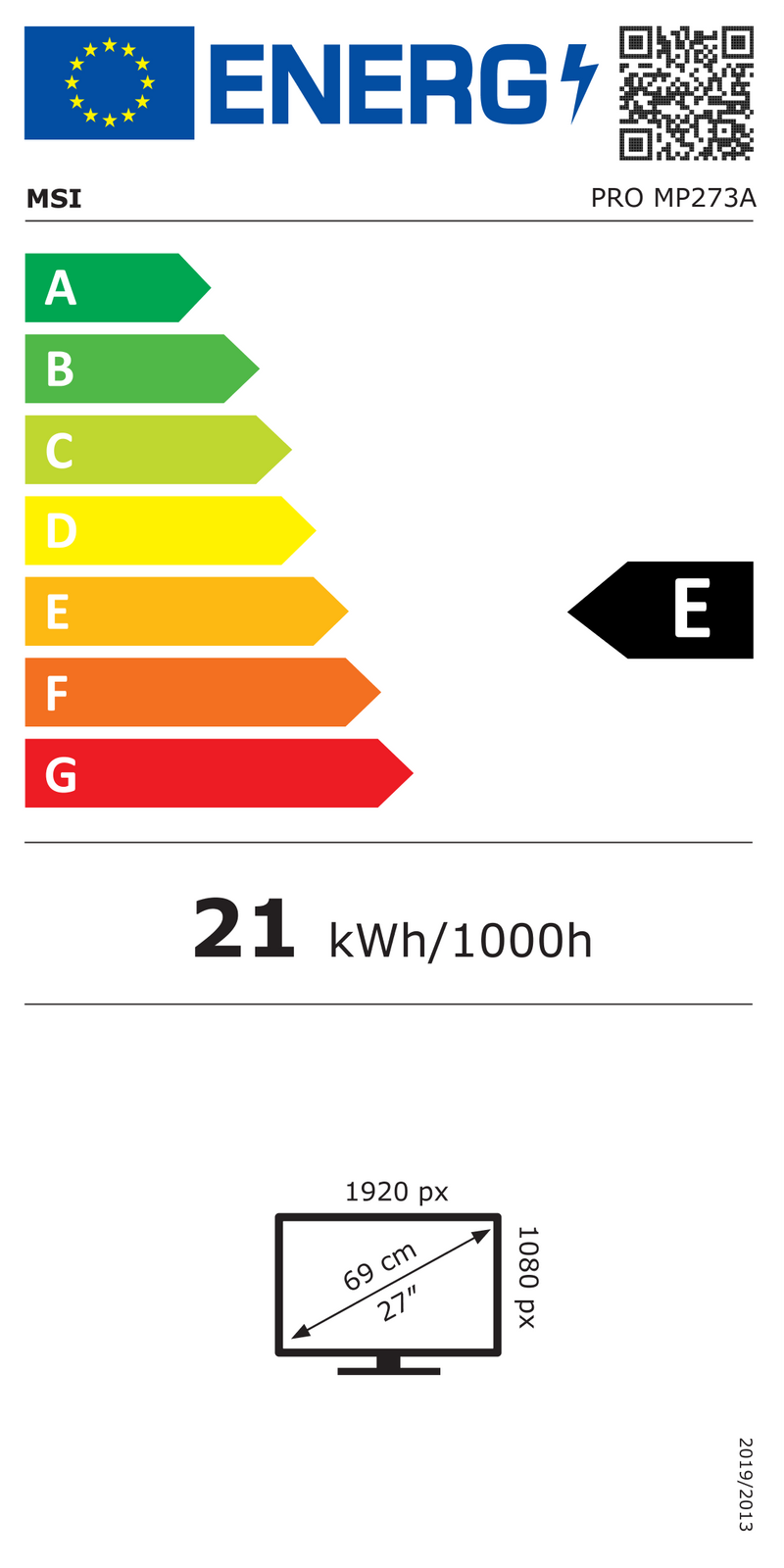 Energy Efficiency Label